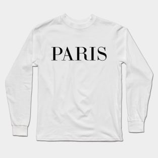 PARIS Long Sleeve T-Shirt